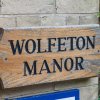 Wolfeton Manor Care Home Sign