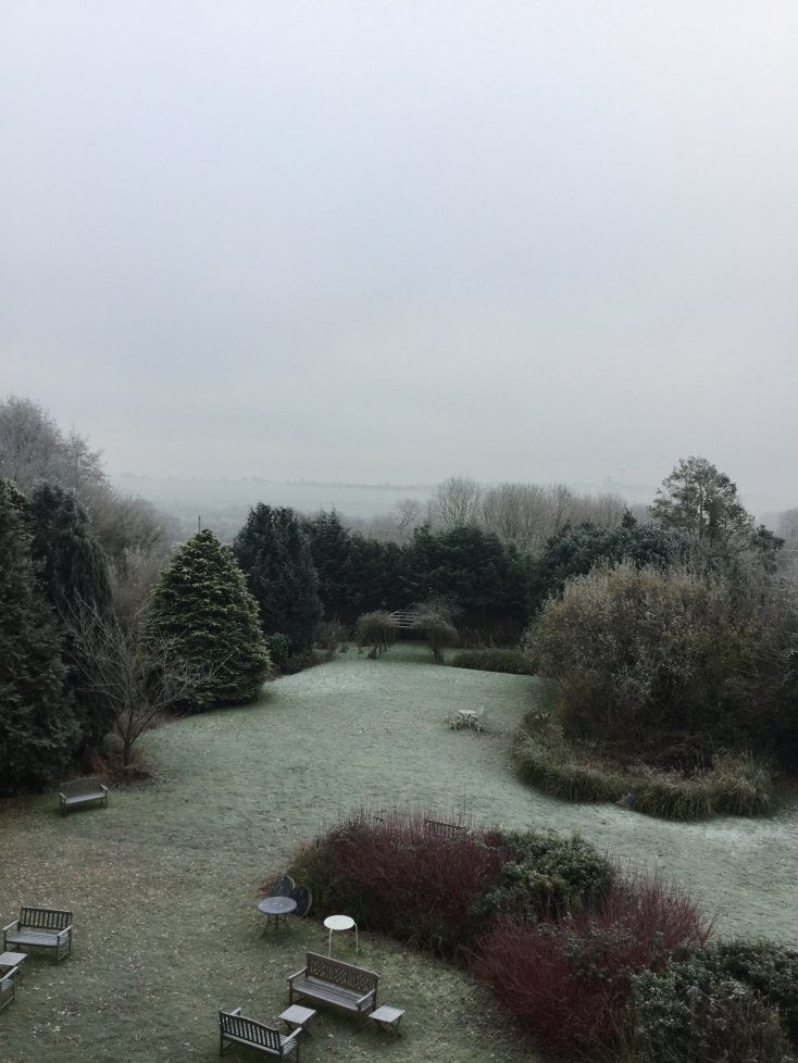 View from Wolfeton Manor Care Home Dorset